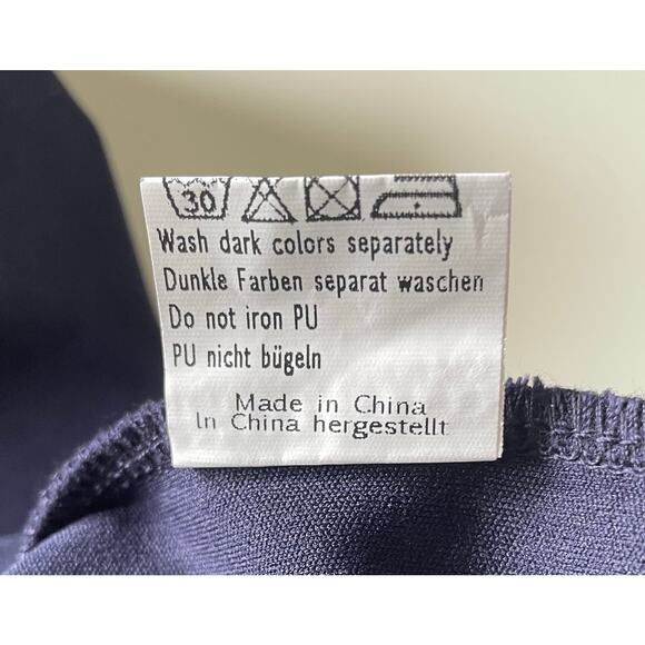 Grace Karin Dress Size L Clip Dot Long Sleeves Surplice Bodice V-Neck Stretch - Picture 7 of 9